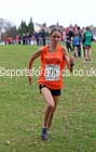 Rosie Smith (Durham City) leads the senior womens Northern Cross Country Relays. Photo: David T. Hewitson/Sports for All Pics